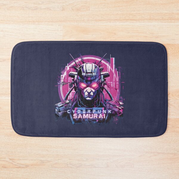 Item preview, Cyberpunk Samurai watercolor graphics designed and sold by Hisirdoux.