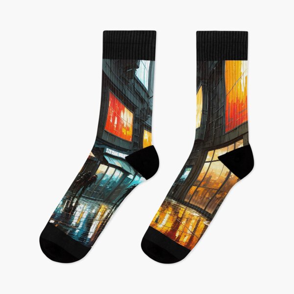Item preview, cyberpunk oil painting designed and sold by defpoint.