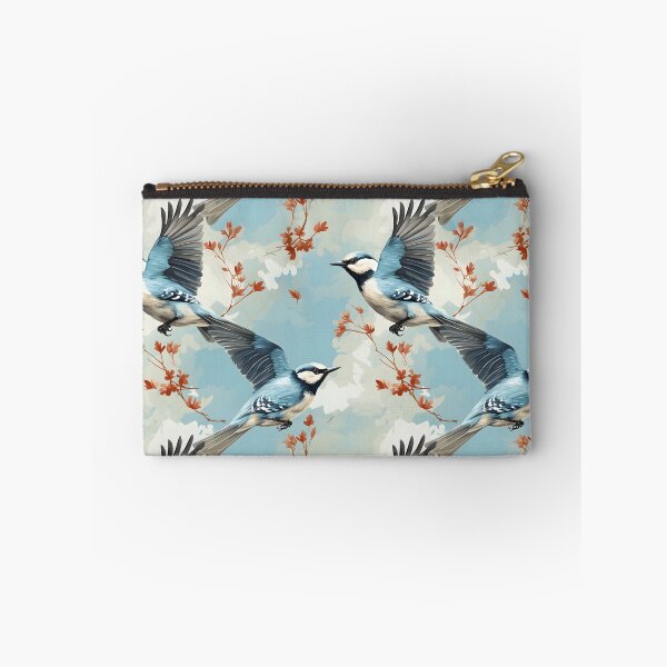 Artikelvorschau, Nordamerikanische Vögel - Bluejay Flying entworfen und verkauft von DigitalPatternx.