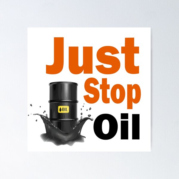 Item preview, Just Stop Oil Save the Earth designed and sold by ELK20.