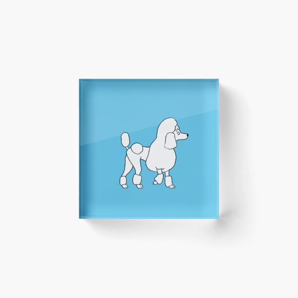 Item preview, Poodle designed and sold by ManonDeLArt.