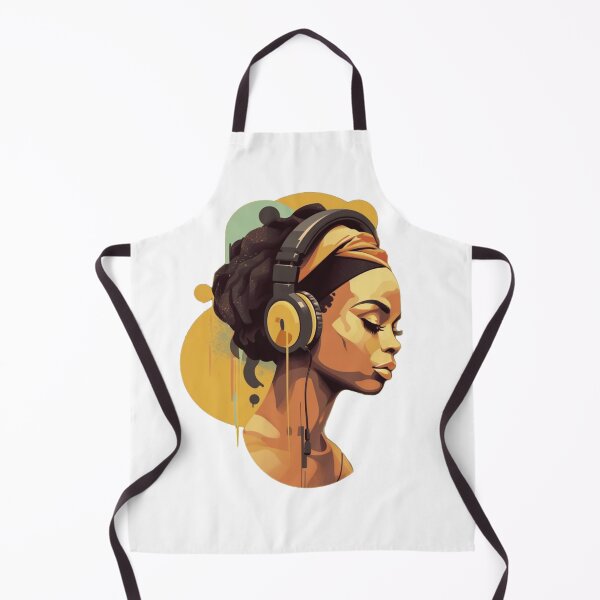 Item preview, African Rhythms: Music Vibe with the Enchanting Female DJ designed and sold by Brand Uno Studio.