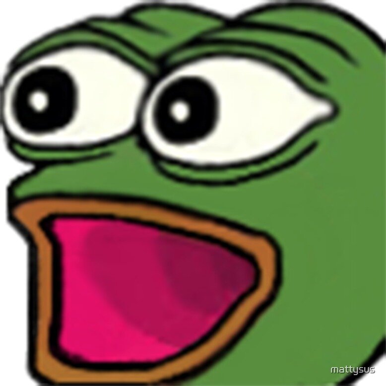 "POGGERS Twitch Emote" by mattysus | Redbubble