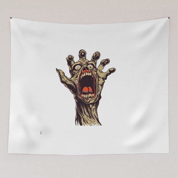 Item preview, Screaming Zombie Hand designed and sold by obviouslogic.