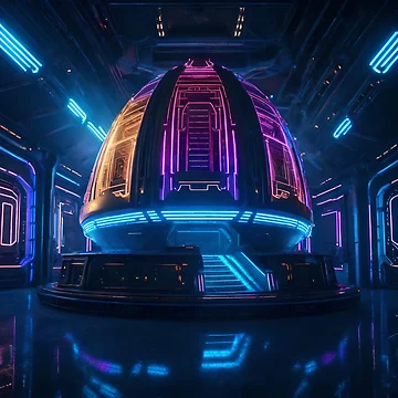 Artwork thumbnail, Alien Control Module by The Epic of Old Merch Store