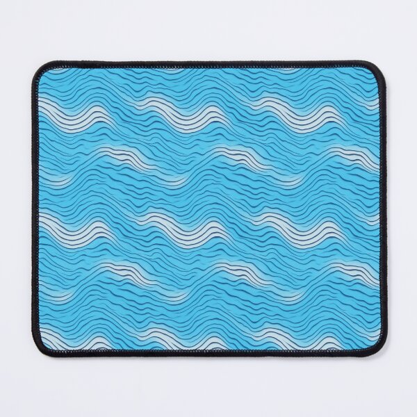 Item preview, Blue Wave Pattern designed and sold by kaliburrito.