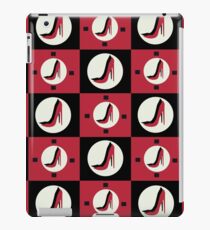 Red Black Shoe iPad Case/Skin