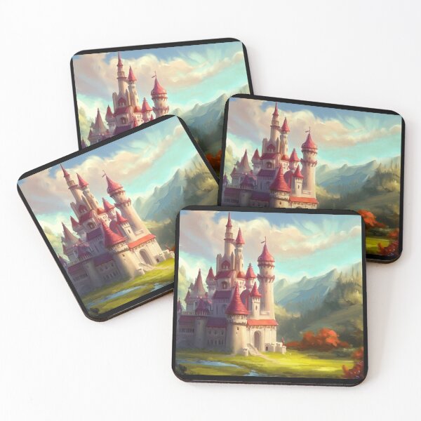 Item preview, Fantasy Castle Happy Landscape 1 designed and sold by CrankyOldDude.