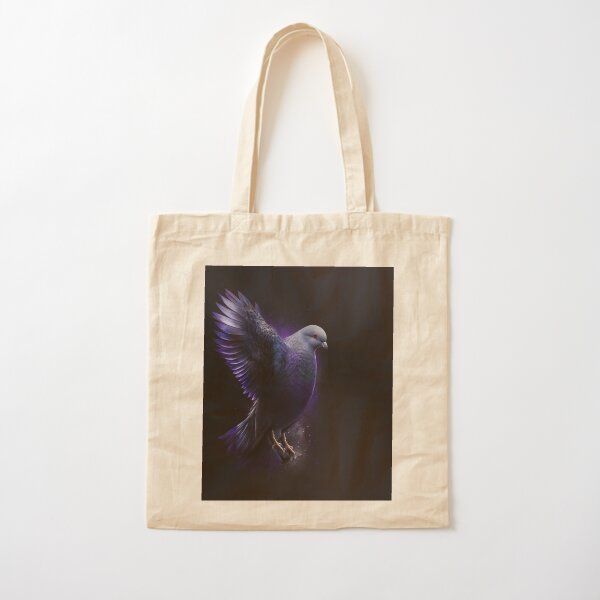 city pigeon Cotton Tote Bag