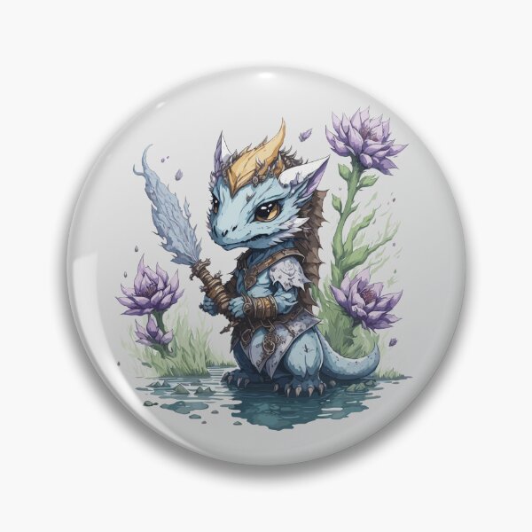 Item preview, Chibi Dragonborn designed and sold by TrickstersTrove.