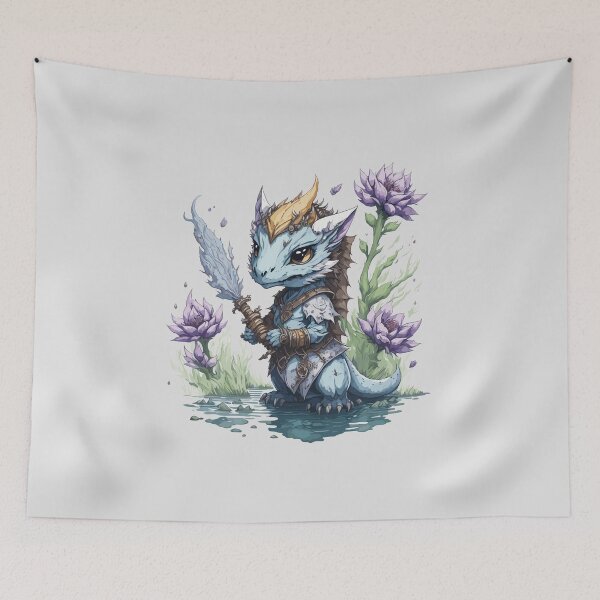 Item preview, Chibi Dragonborn designed and sold by TrickstersTrove.