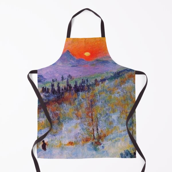 Item preview, Sunset beyond snowy mountain designed and sold by George Hutton Hunter.