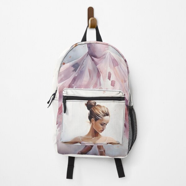 Item preview, Watercolor ballerina digital print designed and sold by dcrc.