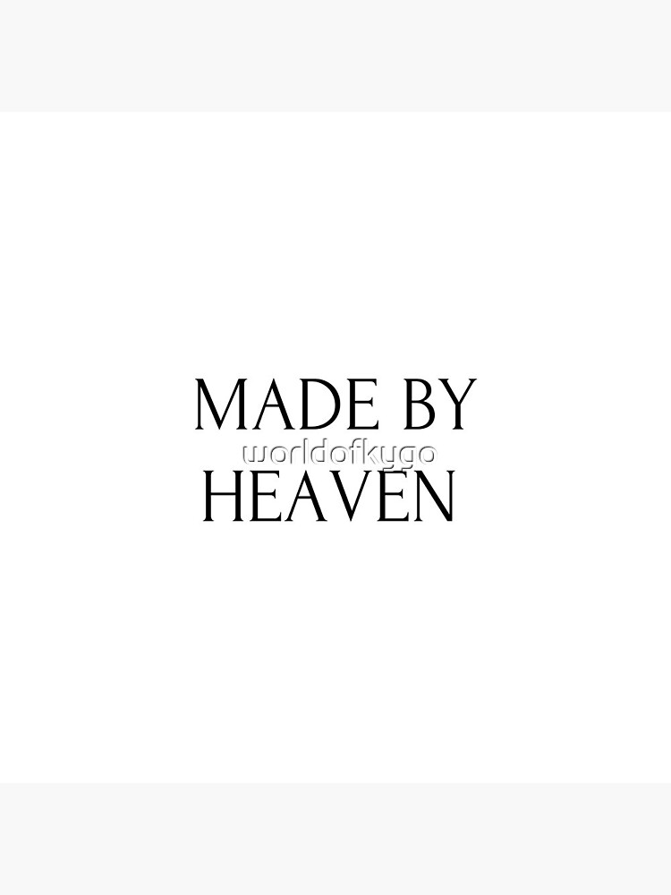 Jay Alvarrez Tattoo: Made By Heaven Pin for Sale by worldofkygo