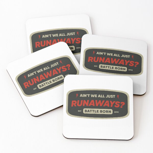 Item preview, The Killers Battle Born Runaways Badge designed and sold by sneakyfellow.