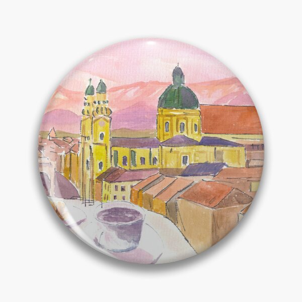 Item preview, Munich Breakfast with Rooftop Vibes and Historic Center View designed and sold by artshop77.