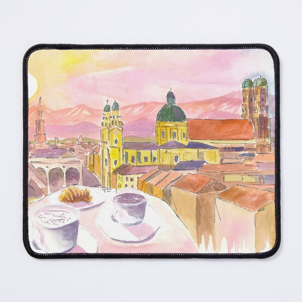 Item preview, Munich Breakfast with Rooftop Vibes and Historic Center View designed and sold by artshop77.
