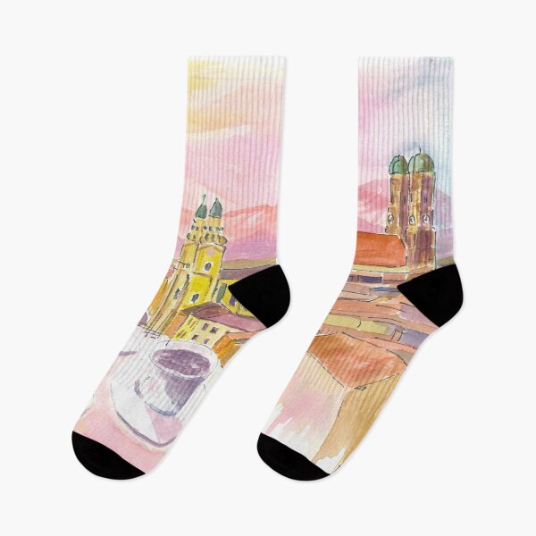 Item preview, Munich Breakfast with Rooftop Vibes and Historic Center View designed and sold by artshop77.