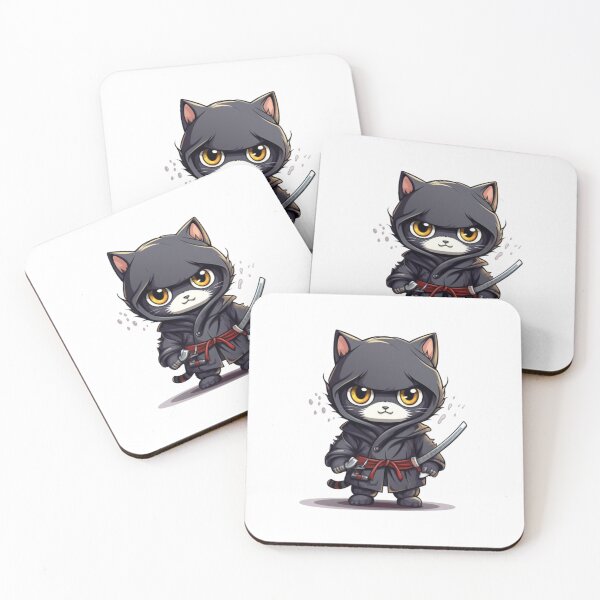 Artikelvorschau, Kawaii Cat Ninja entworfen und verkauft von X CREATIONS.