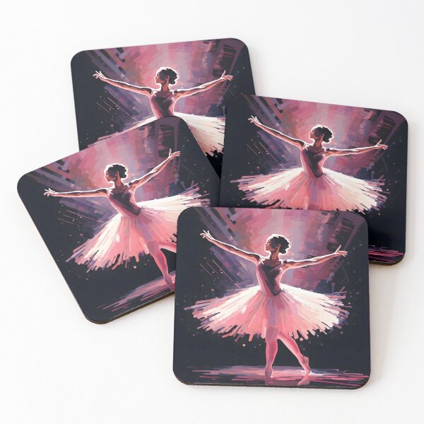 Item preview, Watercolor ballerina digital print designed and sold by dcrc.