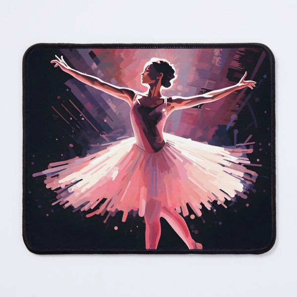 Item preview, Watercolor ballerina digital print designed and sold by dcrc.