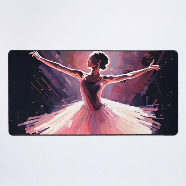 Item preview, Watercolor ballerina digital print designed and sold by dcrc.