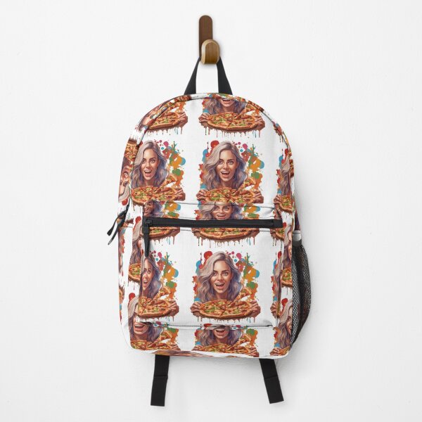 Item preview, Woman eating  pizza designed and sold by simaso.