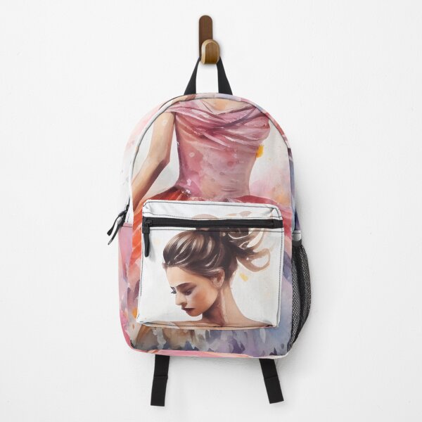 Item preview, Watercolor ballerina digital print designed and sold by dcrc.