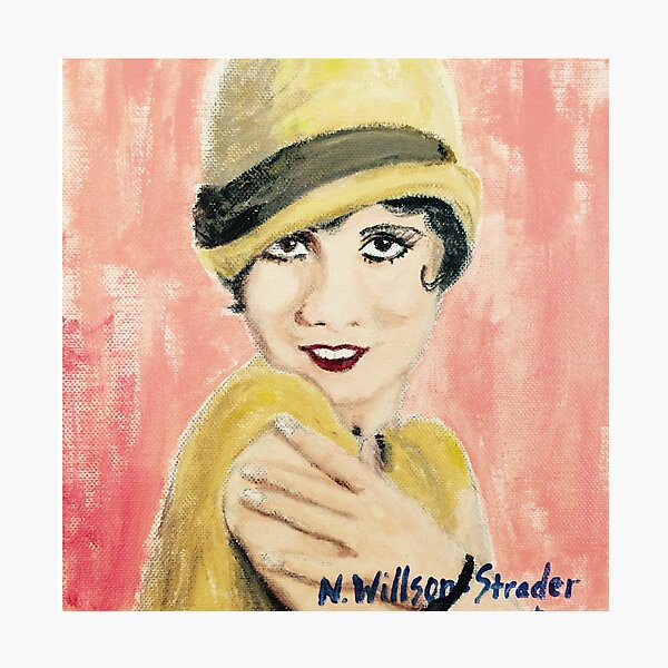 Item preview, Olive Borden in Yellow designed and sold by NWillsonStrader.