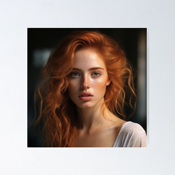 Item preview, Lovely Redhead designed and sold by AxeWave.