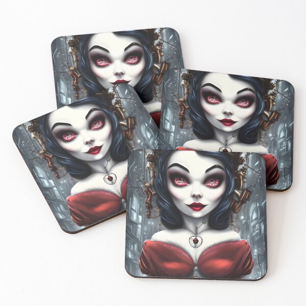 Item preview,  "Neo surreal cyberpunk Snow White" designed and sold by Songedete.