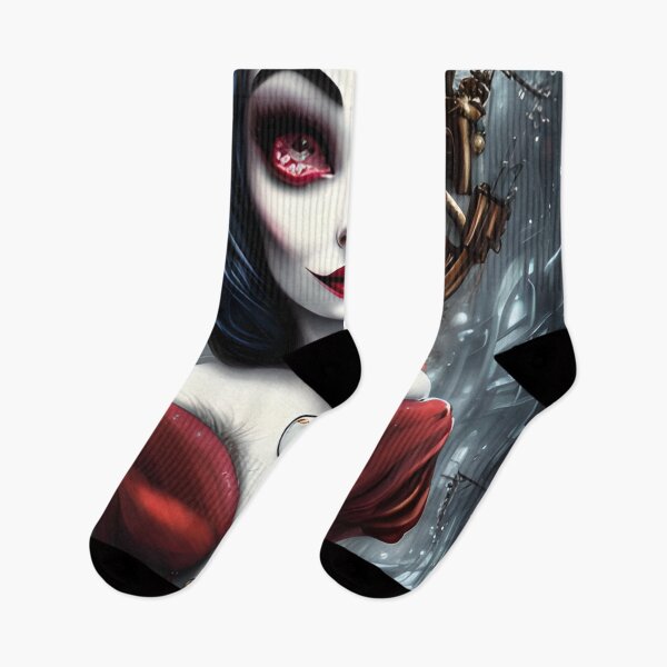 Item preview,  "Neo surreal cyberpunk Snow White" designed and sold by Songedete.