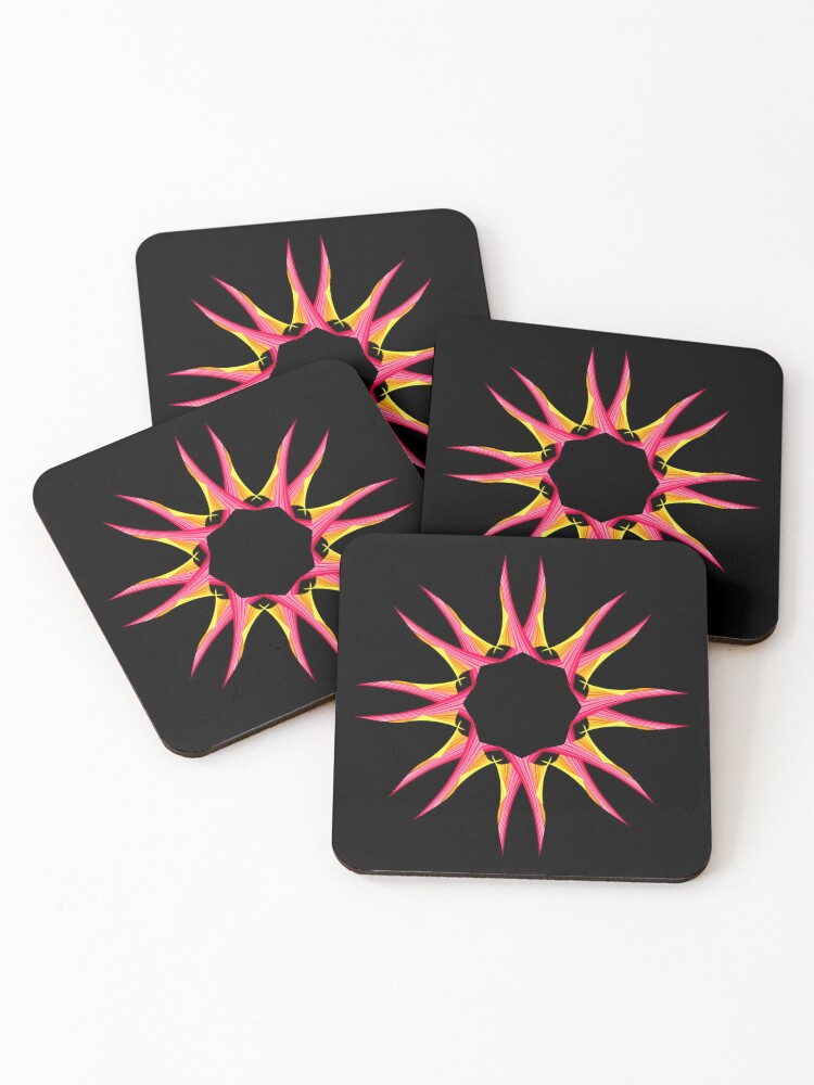 Thumbnail 1 of 5, Coasters (Set of 4), Red Star designed and sold by RomeoAzahar.