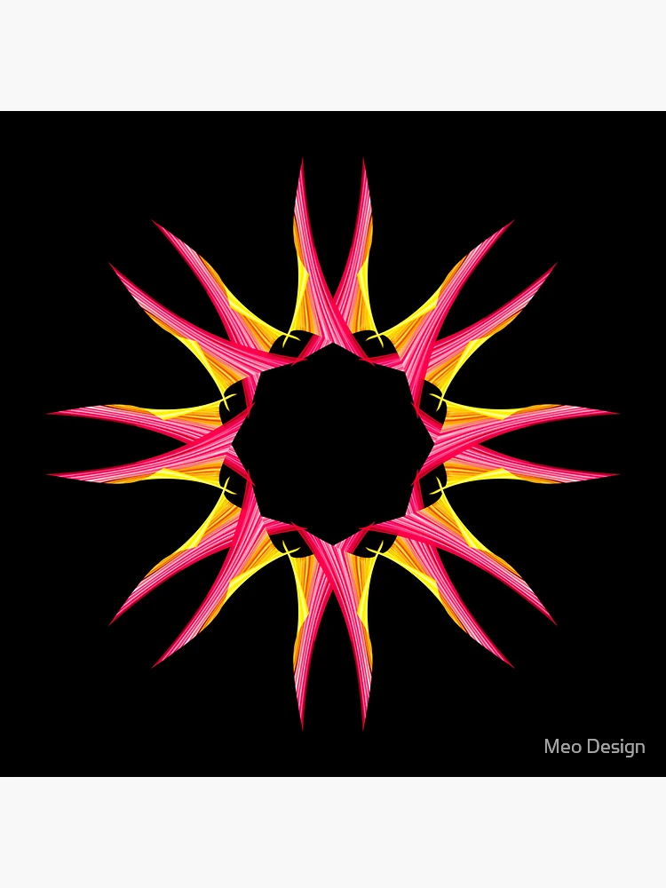 Thumbnail 4 of 4, Clock, Red Star designed and sold by Meo Design.