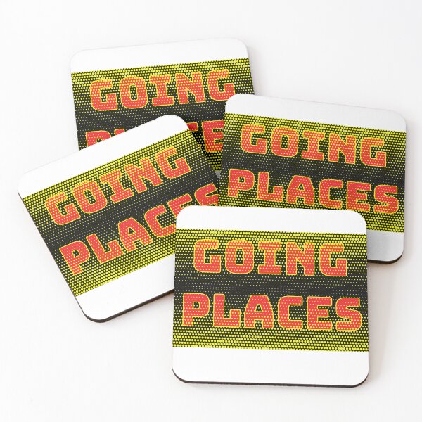 Item preview, Going Places pixelated dot effect designed and sold by ericrautenbach.