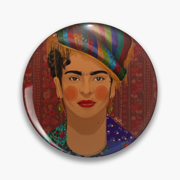 Item preview, Kurdish Frida Kahlo designed and sold by ElifsArt.