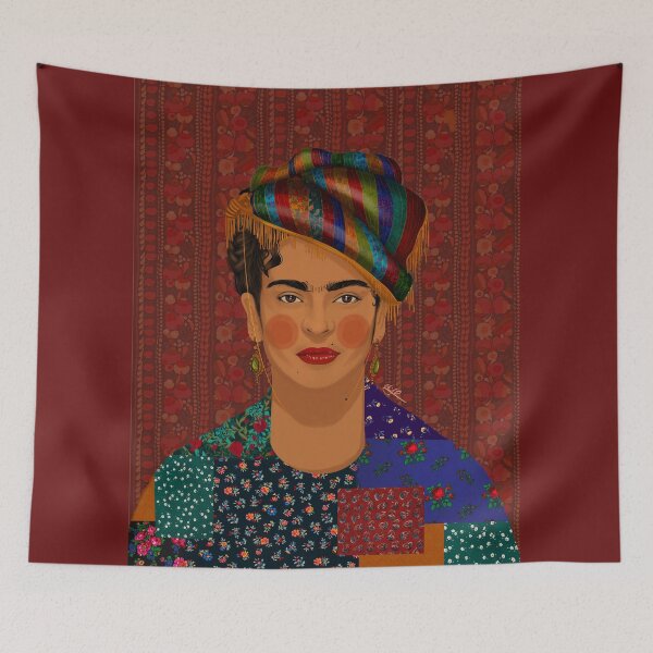 Item preview, Kurdish Frida Kahlo designed and sold by ElifsArt.