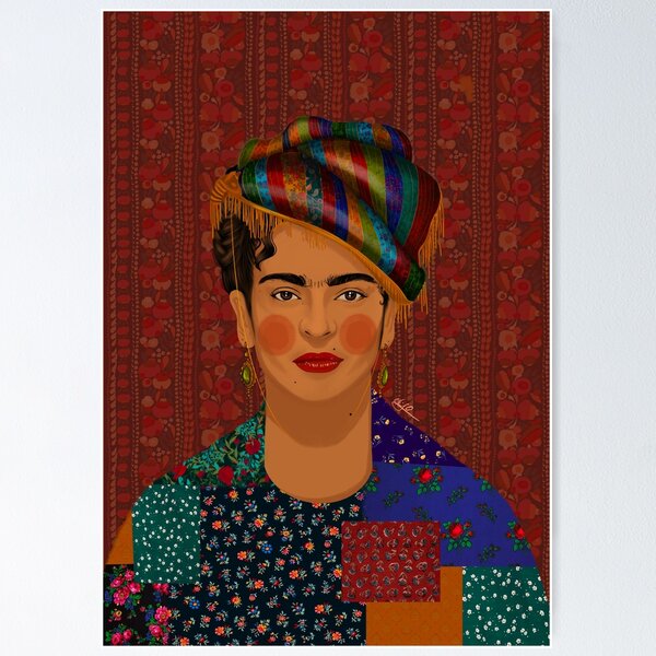 Item preview, Kurdish Frida Kahlo designed and sold by ElifsArt.