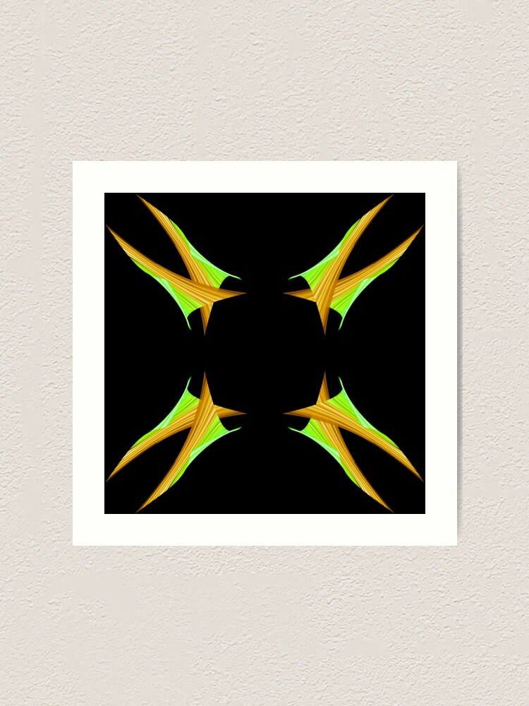 Thumbnail 1 of 3, Art Print, Star Pattern designed and sold by RomeoAzahar.