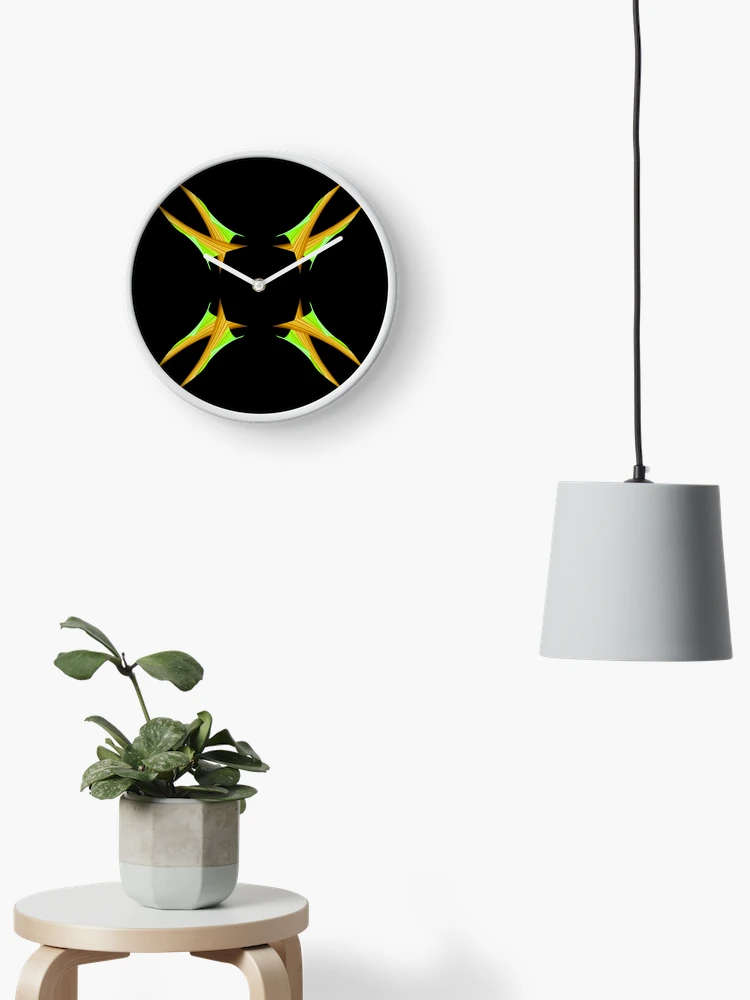 Thumbnail 2 of 4, Clock, Star Pattern designed and sold by Meo Design.