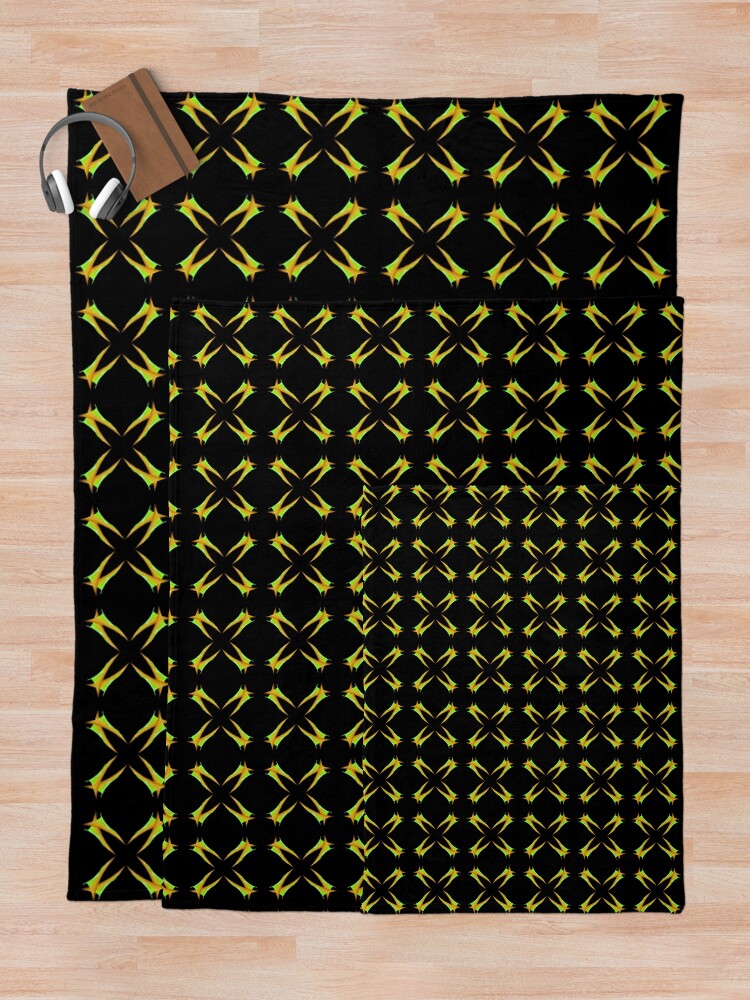 Thumbnail 5 of 6, Throw Blanket, Star Pattern designed and sold by RomeoAzahar.