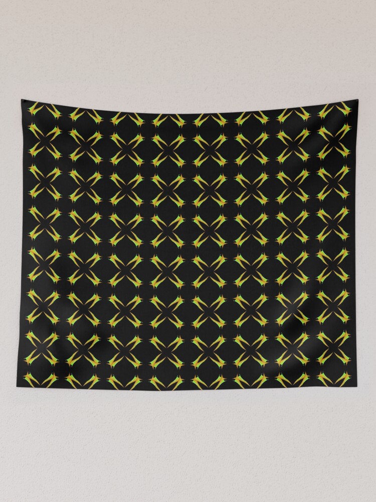 Thumbnail 2 of 3, Tapestry, Star Pattern designed and sold by RomeoAzahar.
