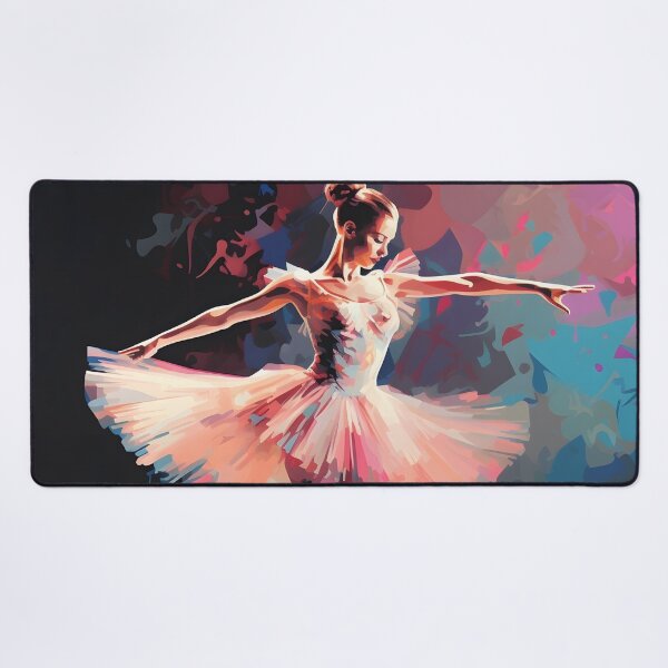 Item preview, Watercolor ballerina digital print designed and sold by dcrc.