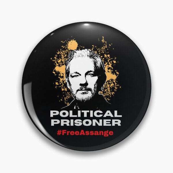 Item preview, Political Prisoner Free Assange 	 		 designed and sold by ayzryuqvgf2.