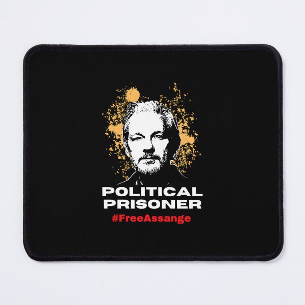 Item preview, Political Prisoner Free Assange 	 		 designed and sold by ayzryuqvgf2.