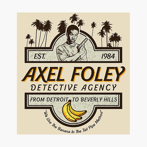 Item preview, Axel Foley Detective Agency designed and sold by Alema Art.