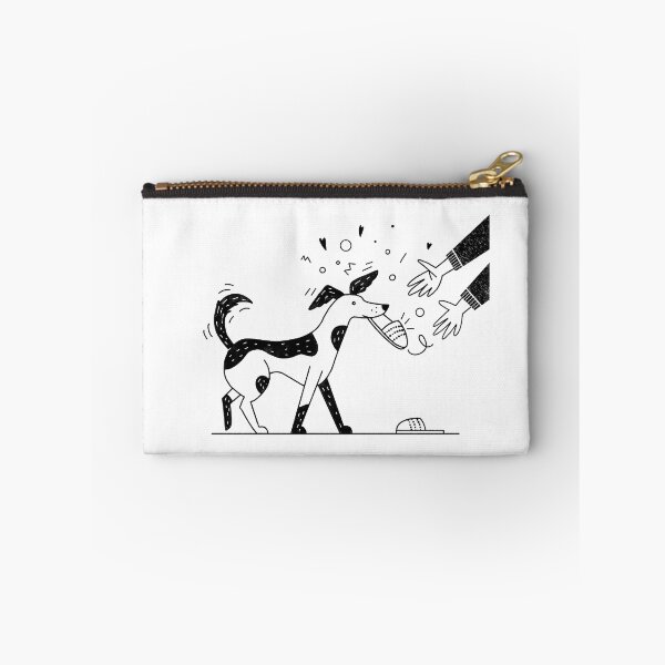 Item preview, A Dog Bringing Slippers to Welcome You designed and sold by deerydeer.