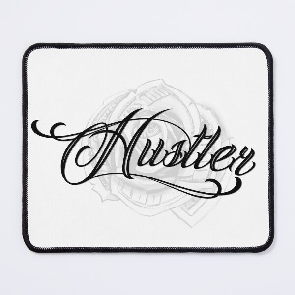 Item preview, Hustler Black with money rose designed and sold by StayAwakeGrphx.