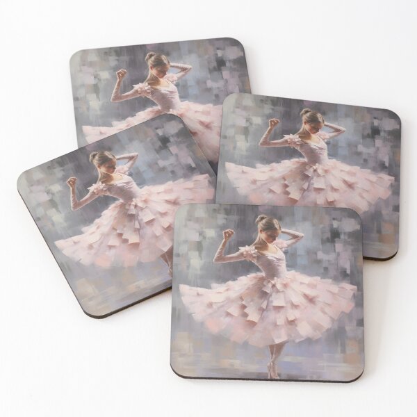 Item preview, Watercolor ballerina digital print designed and sold by dcrc.