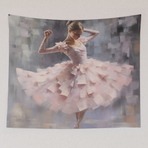 Item preview, Watercolor ballerina digital print designed and sold by dcrc.